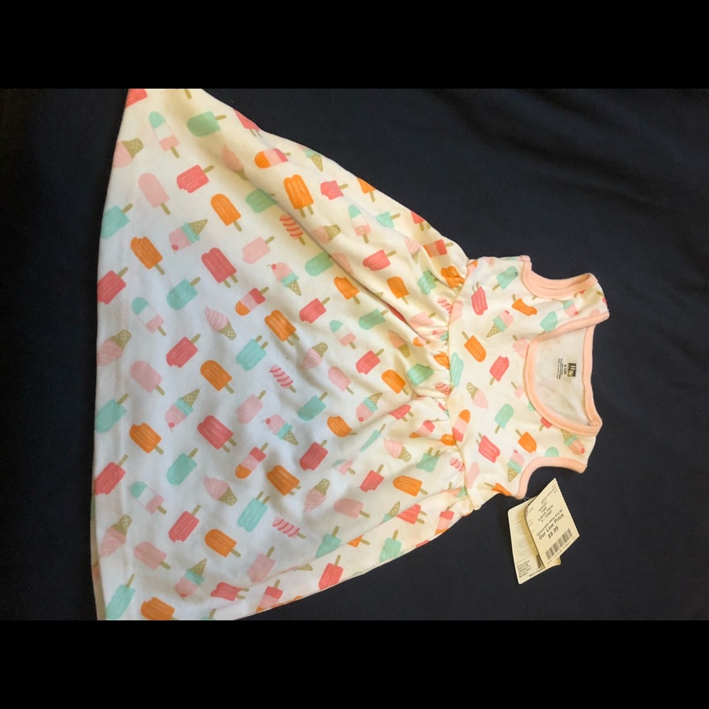 Ice cream and popsicle dress NWT